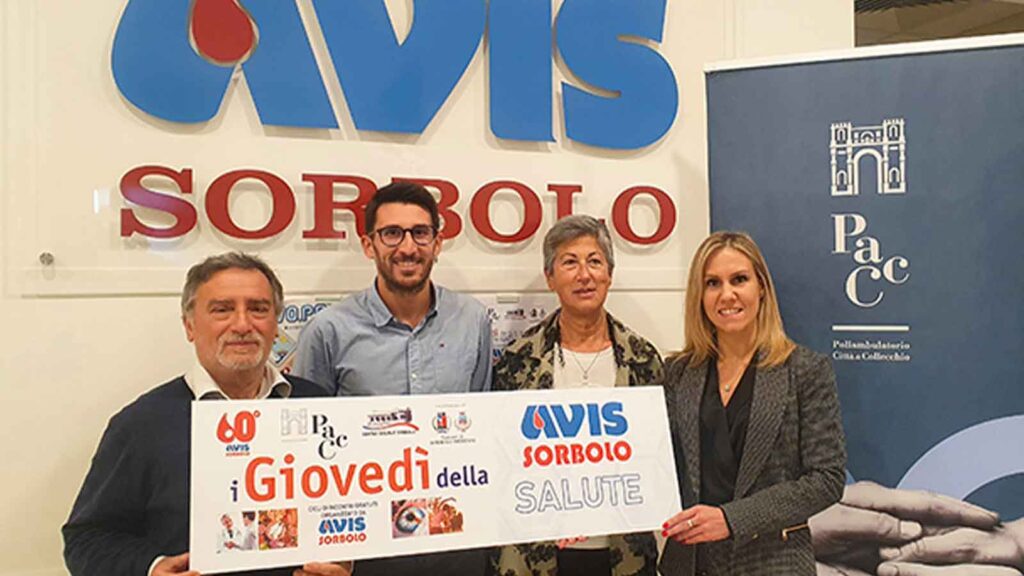 foto conferenza stampa avis pacc poliambulatorio collecchio